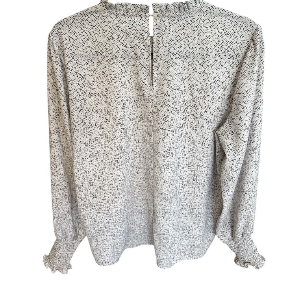 Women's Spotted Blouse - Picture 5 of 6